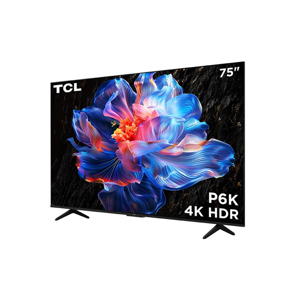 ทีวี แอลอีดี 75 นิ้ว TCL (4K, LED, GOOGLE TV) 75P6K
