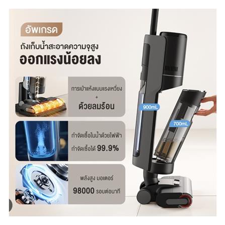 เครื่องทำความสะอาดแบบด้าม DREAME H12 PRO สีเทา_1