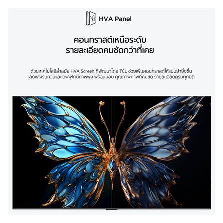 ทีวี แอลอีดี 43 นิ้ว TCL (4K, LED, GOOGLE TV) 43P6K_10