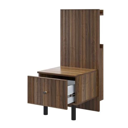 โต๊ะข้างเตียง KONCEPT KUMAMOTO 19237092 45 ซม. สีไม้เข้ม_1