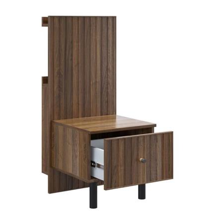 โต๊ะข้างเตียง KONCEPT KUMAMOTO 19237092 45 ซม. สีไม้เข้ม_3