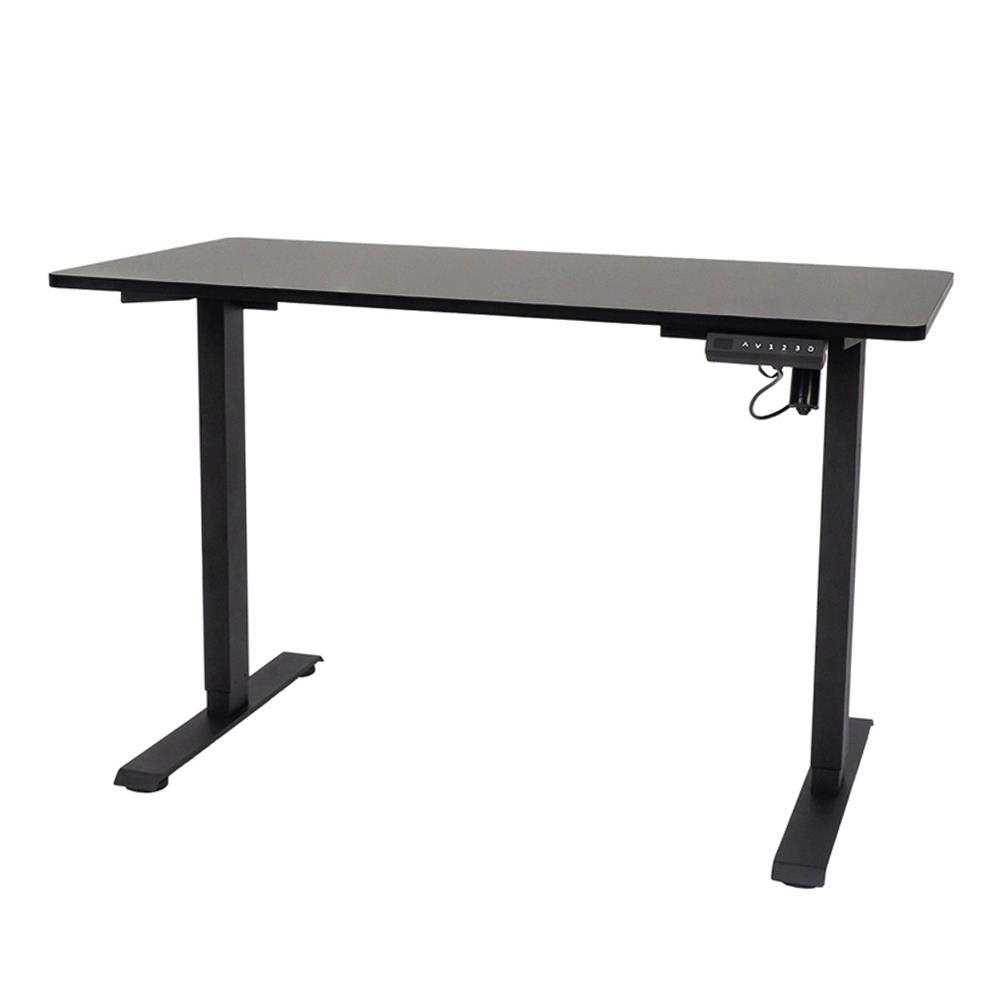 โต๊ะปรับระดับไฟฟ้า U-RODECOR NIKKO 120 ซม. สีดำ