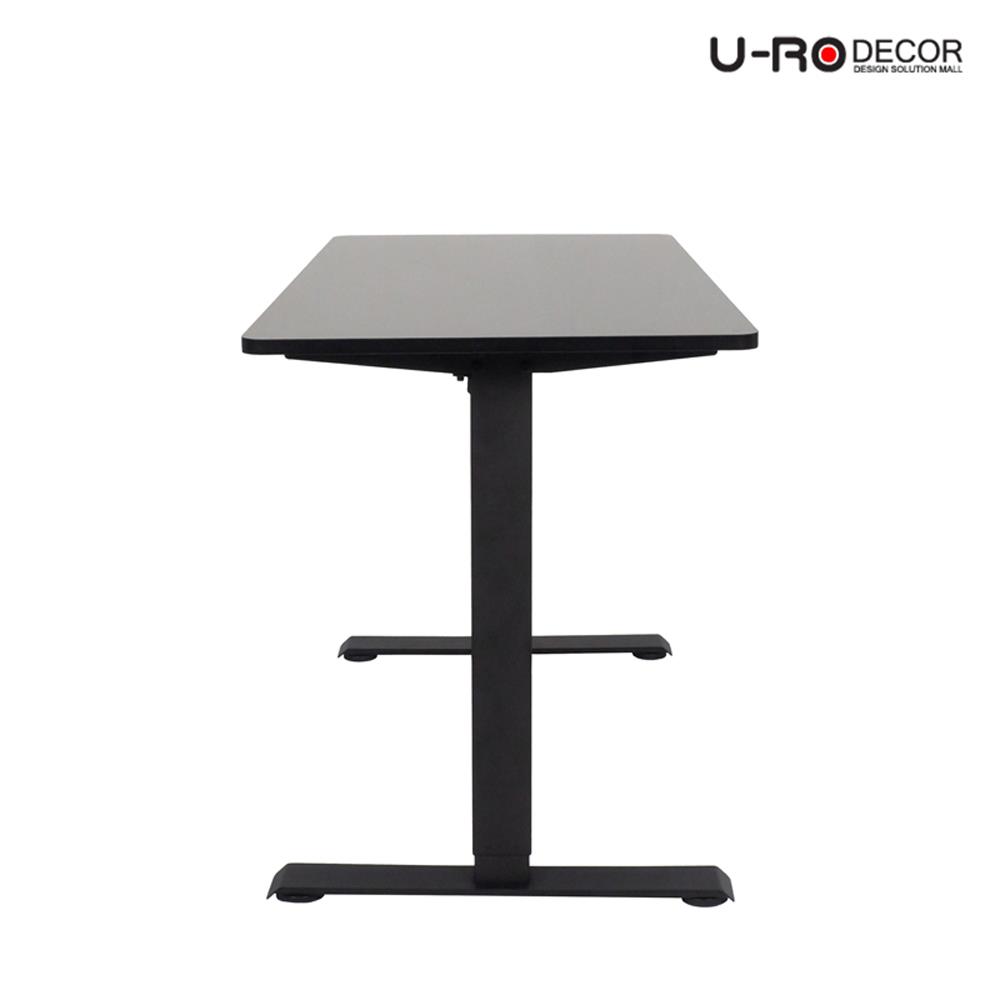 โต๊ะปรับระดับไฟฟ้า U-RODECOR NIKKO 120 ซม. สีดำ
