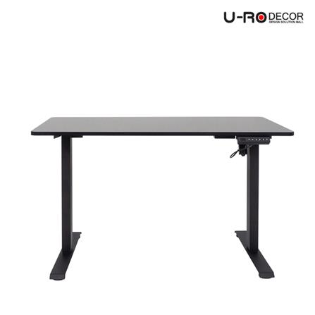 โต๊ะปรับระดับไฟฟ้า U-RODECOR NIKKO 120 ซม. สีดำ_1