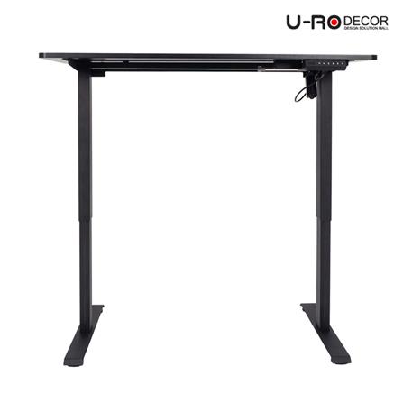 โต๊ะปรับระดับไฟฟ้า U-RODECOR NIKKO 120 ซม. สีดำ_2