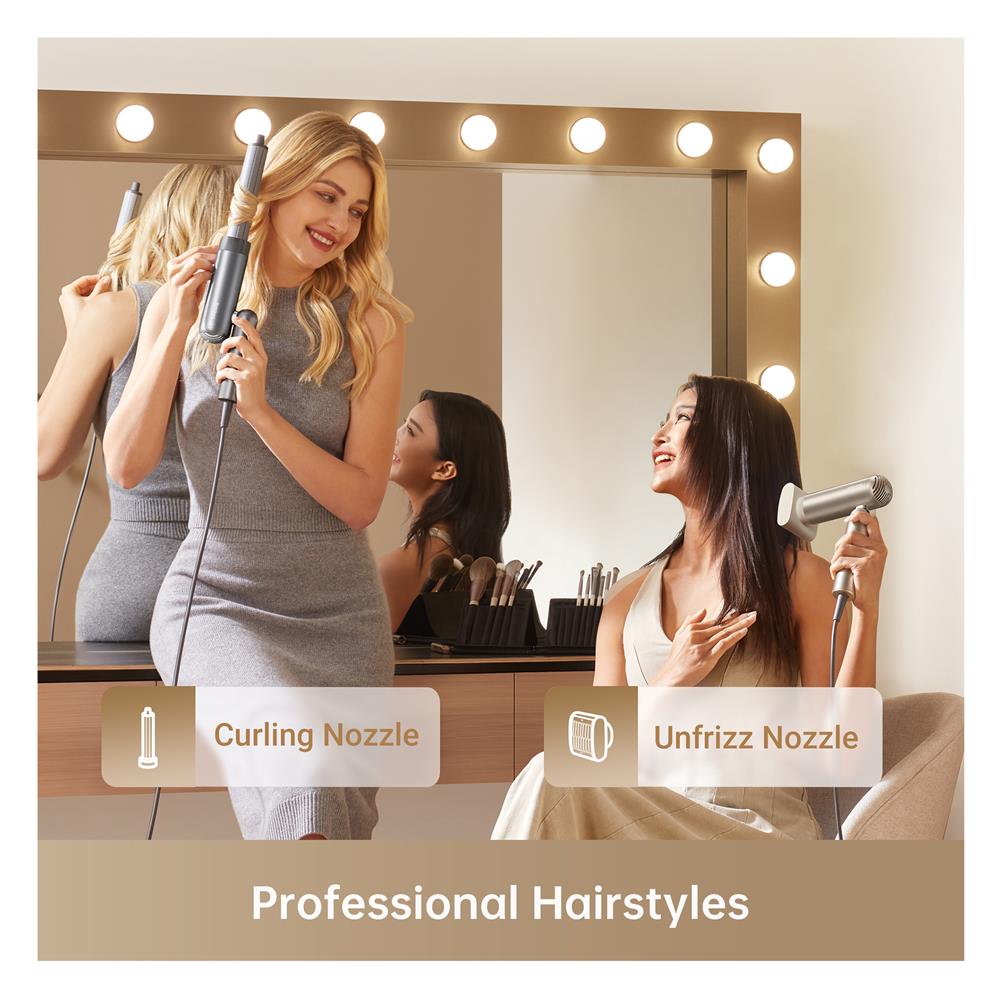 ไดร์เป่าผม DREAME POCKET HIGH-SPEED HAIR DRYER 1300 วัตต์ สี SPACE GRAY