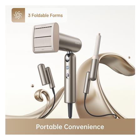 ไดร์เป่าผม DREAME POCKET 1300 วัตต์ สี TITANIUM GOLD_10