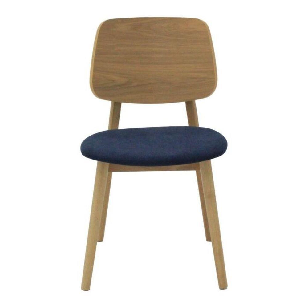 เก้าอี้ทานข้าว SB FURNITURE TUMO 19233740 สีเมเปิ้ล/น้ำเงินเข้ม