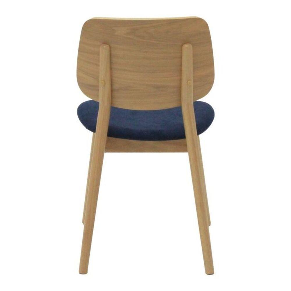 เก้าอี้ทานข้าว SB FURNITURE TUMO 19233740 สีเมเปิ้ล/น้ำเงินเข้ม