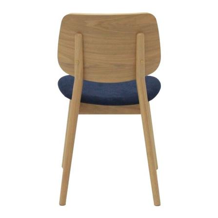 เก้าอี้ทานข้าว SB FURNITURE TUMO 19233740 สีเมเปิ้ล/น้ำเงินเข้ม_4