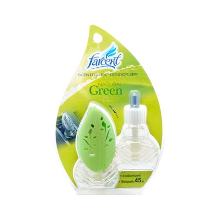 น้ำหอมปรับอากาศรถยนต์ FARCENT 7 มล. กลิ่น NATURAL GREEN_0