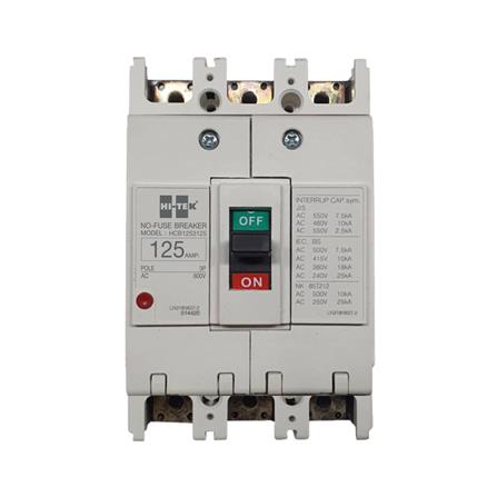 เซอร์กิตเบรกเกอร์ 3 โพล 3 เฟส HI-TEK HT125-CP 125 แอมป์_0