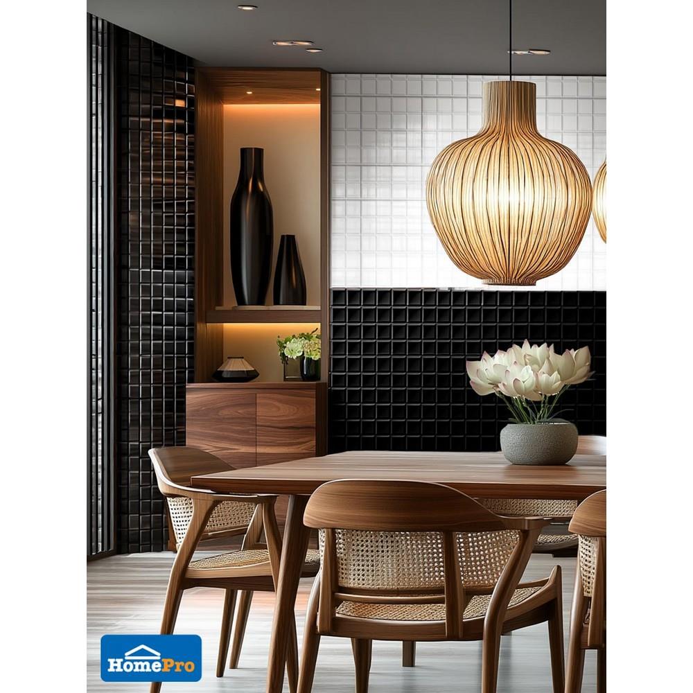 กระเบื้องผนัง 30x45 ซม. TARA เร็น แบล็ค A 0.81 ตร.ม.