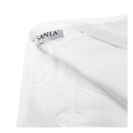 ผ้ารองกันเปื้อน รัดมุมยางยืด 6 ฟุต SANTA BEDDING สีขาว_1