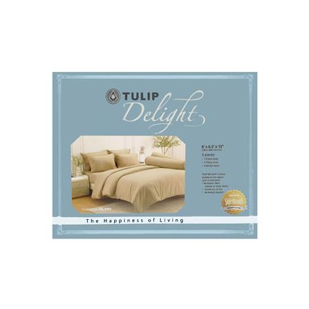 ชุดผ้าปูที่นอน 6 ฟุต (ชุด 5 ชิ้น) TULIP DELIGHT 60056-DL590_3