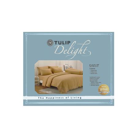 ชุดผ้าปูที่นอน 6 ฟุต (ชุด 5 ชิ้น) TULIP DELIGHT 60056-DL591_3