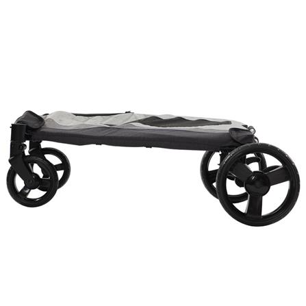 รถเข็นสัตว์เลี้ยง DPETT COZY สีเทา_2