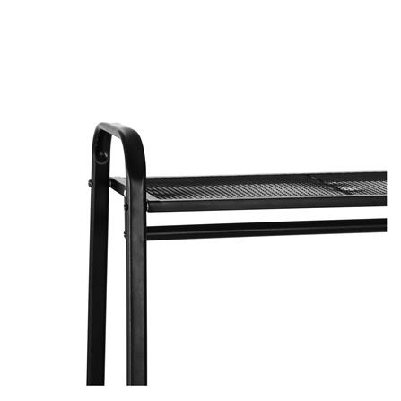 ราวแขวนผ้าและชั้นวางของ 3 ชั้น 85 ซม. PLIM METRO สีดำ_3