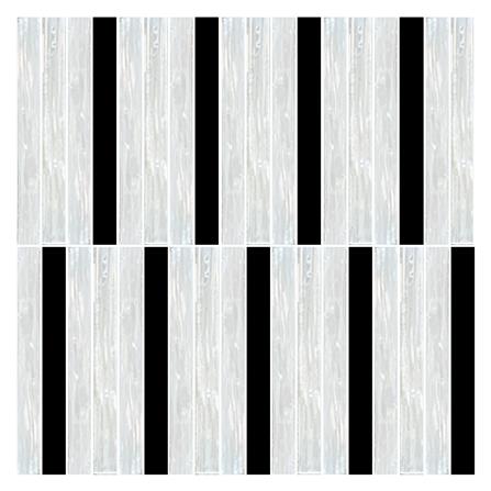 โมเสคแก้ว 30X30 ซม. GLASCERA คลาสสิค แบล็คไวท์_0