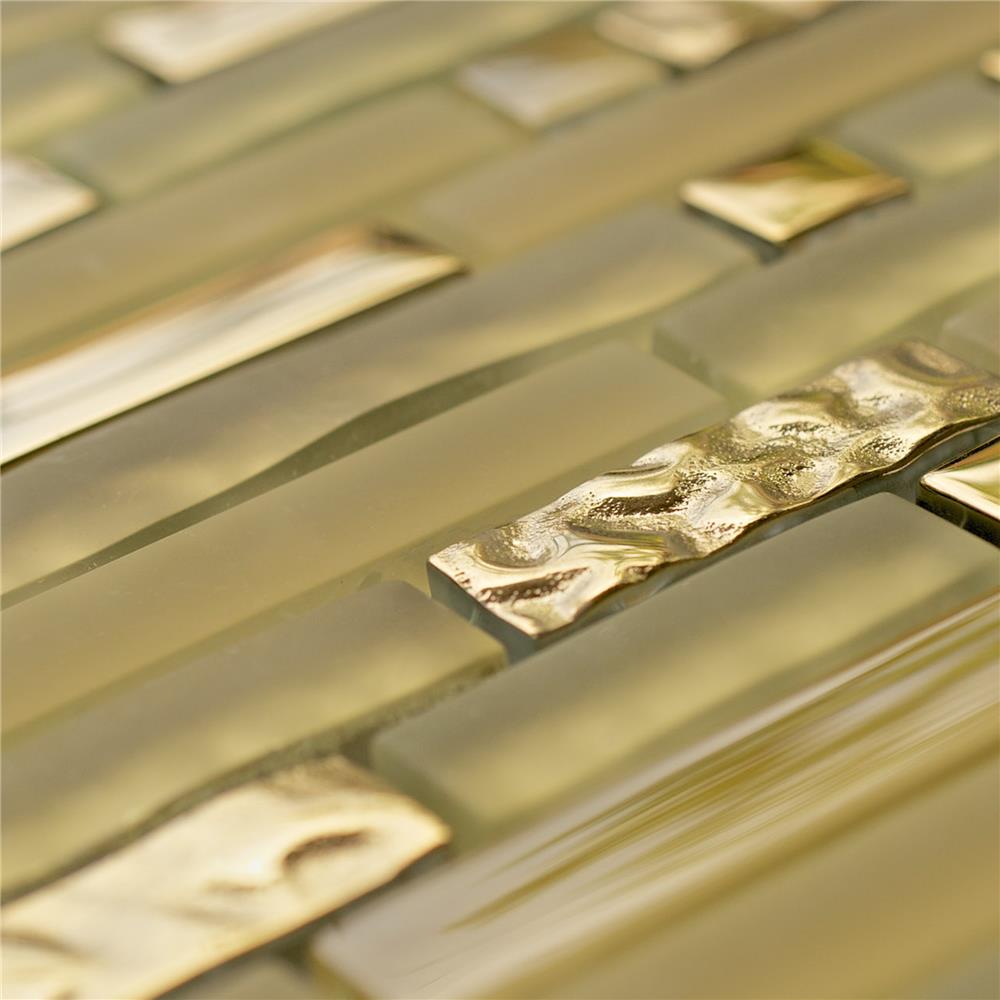 โมเสคแก้ว 30x30 ซม. GLASCERA ซูพรีม โกลด์