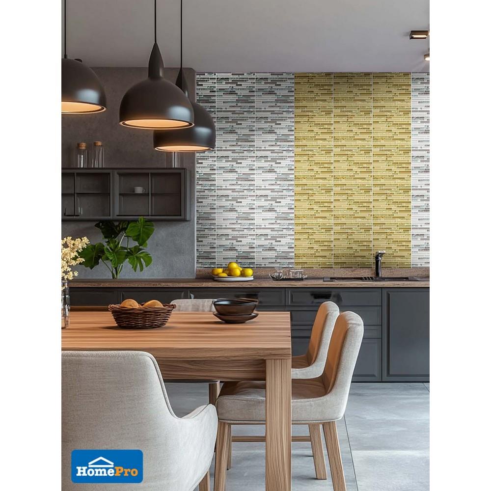 โมเสคแก้ว 30x30 ซม. GLASCERA ซูพรีม โกลด์