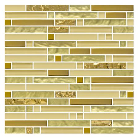 โมเสคแก้ว 30x30 ซม. GLASCERA ซูพรีม โกลด์_0