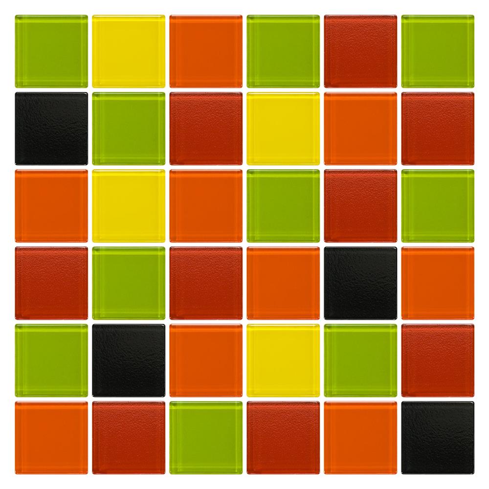 โมเสคแก้ว 30x30 ซม. GLASCERA คัลเลอร์ มิกซ์