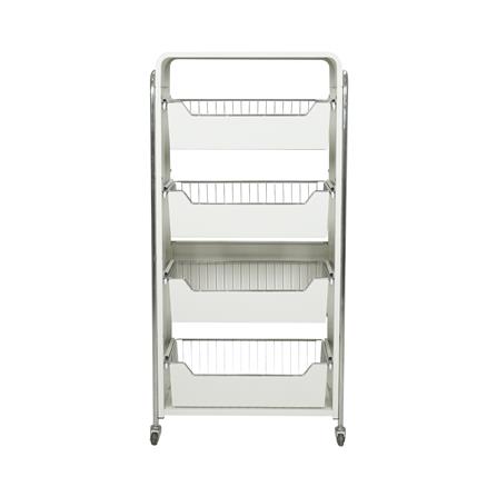 ชั้นวางของ 4 ชั้น มีล้อ KECH RITZY 53.2x30x108 ซม._2