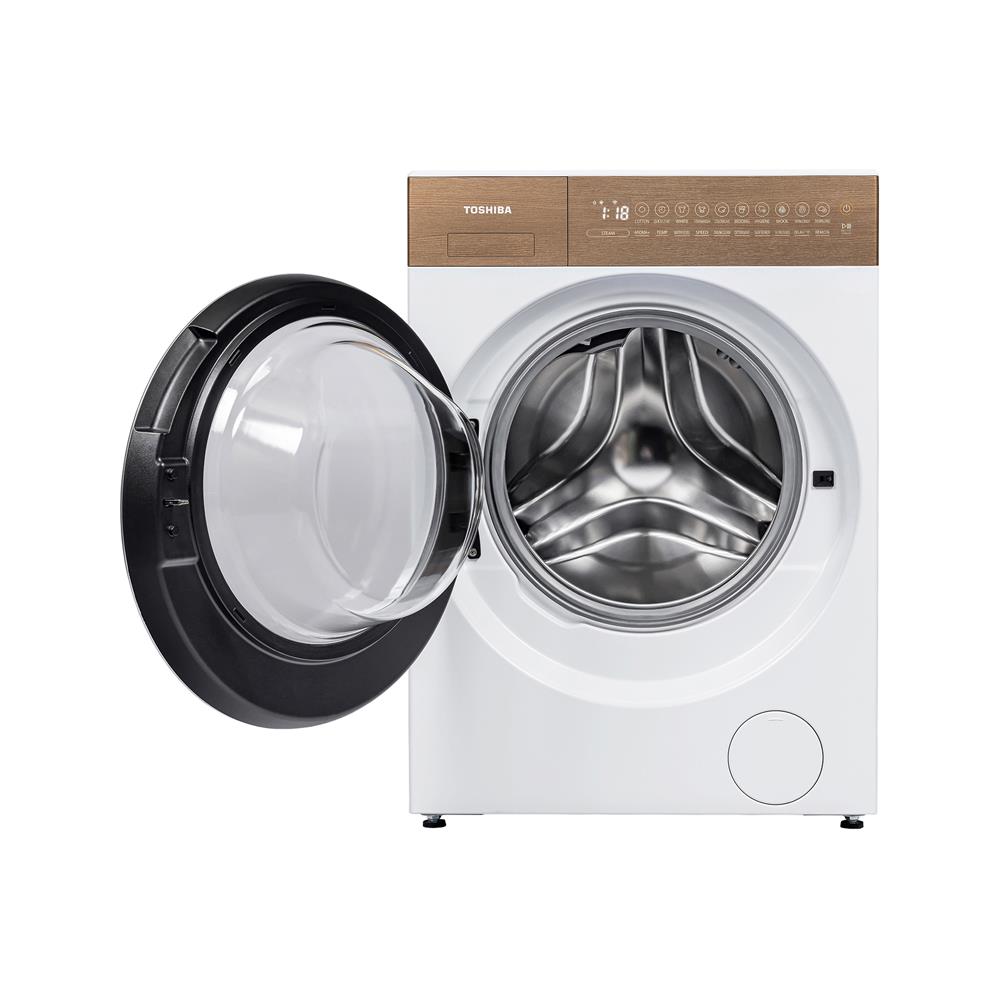 เครื่องซักผ้าฝาหน้า TOSHIBA TW-T37BZP115MWT 10.5 กก. 1400RPM อินเวอร์เตอร์ สีขาว