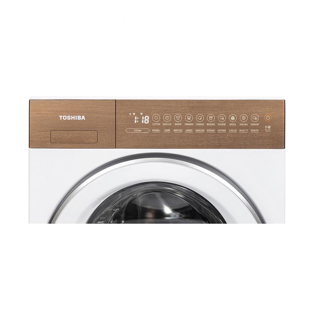 เครื่องซักผ้าฝาหน้า TOSHIBA TW-T37BZP115MWT 10.5 กก. 1400RPM อินเวอร์เตอร์ สีขาว