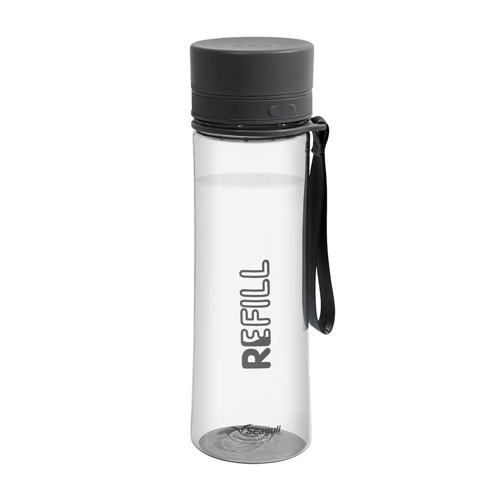 ขวดน้ำพลาสติก PC SEAGULL 680 มล. สีเทา