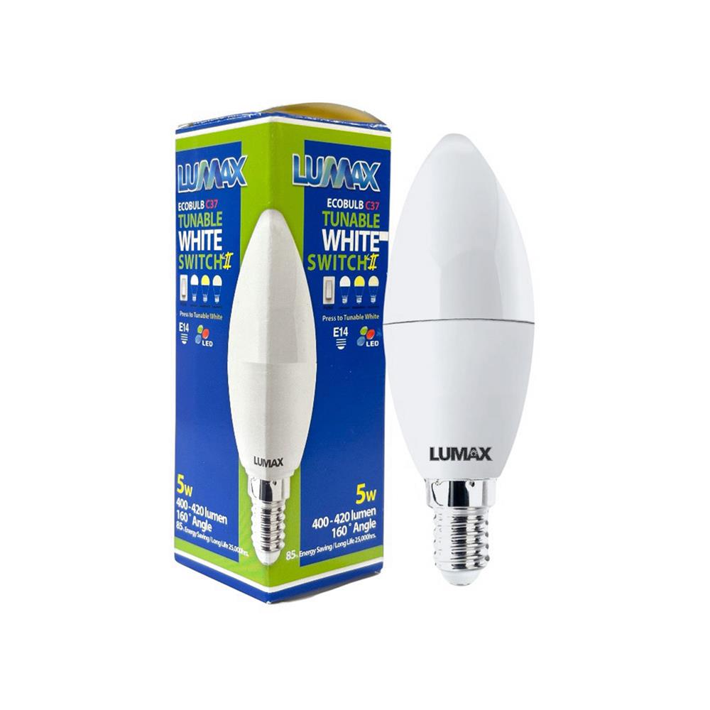 หลอด LED LUMAX CANDLE 5 วัตต์ DAYLIGHT/COOL WHITE/WARM WHITE