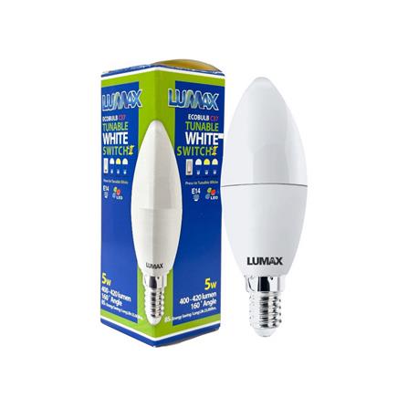 หลอด LED LUMAX CANDLE 5 วัตต์ DAYLIGHT/COOL WHITE/WARM WHITE_2
