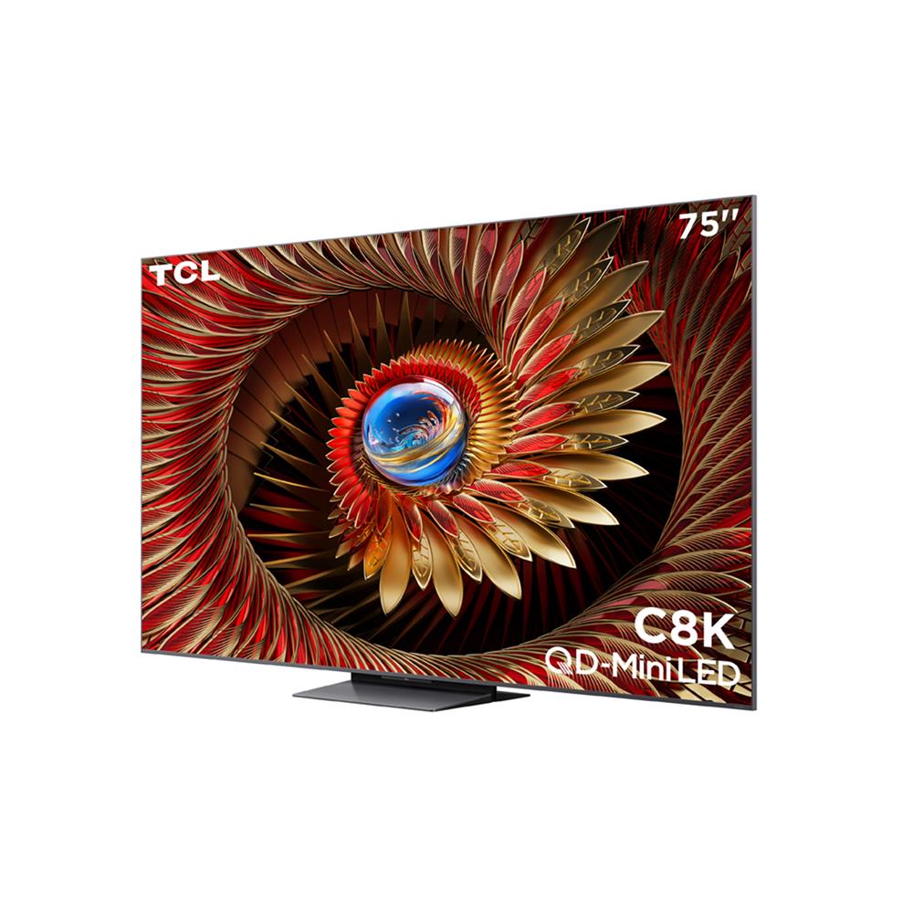 ทีวีคิวดี มินิแอลอีดี 75 นิ้ว TCL (4K, QD MINI-LED, GOOGLE TV) 75C8K