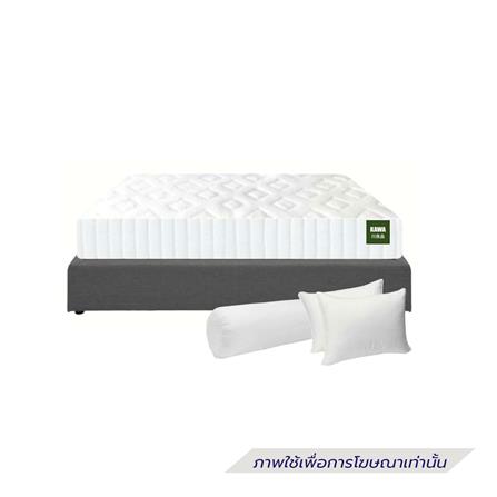ที่นอน 3.5 ฟุต KAWA OITA SHI พร้อมฐานเตียง JUNKO สีเทา_0