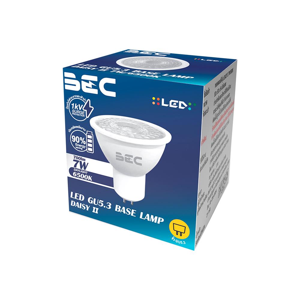 หลอด LED BEC MR16/PAR DAISY 7 วัตต์ DAYLIGHT GU5.3