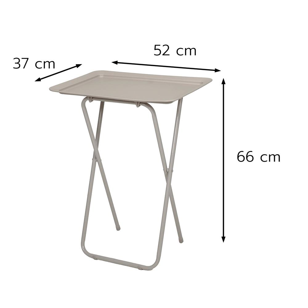 โต๊ะพับ FURDINI BLISS 52 ซม. สีเทา