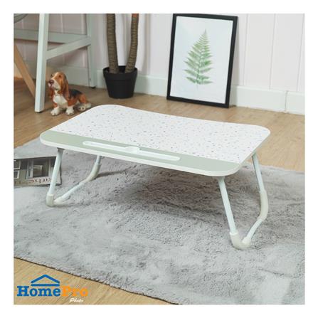 โต๊ะวางแล็ปท็อป FURDINI TERRAZZO 60 ซม. สีเบจ/เขียว_5