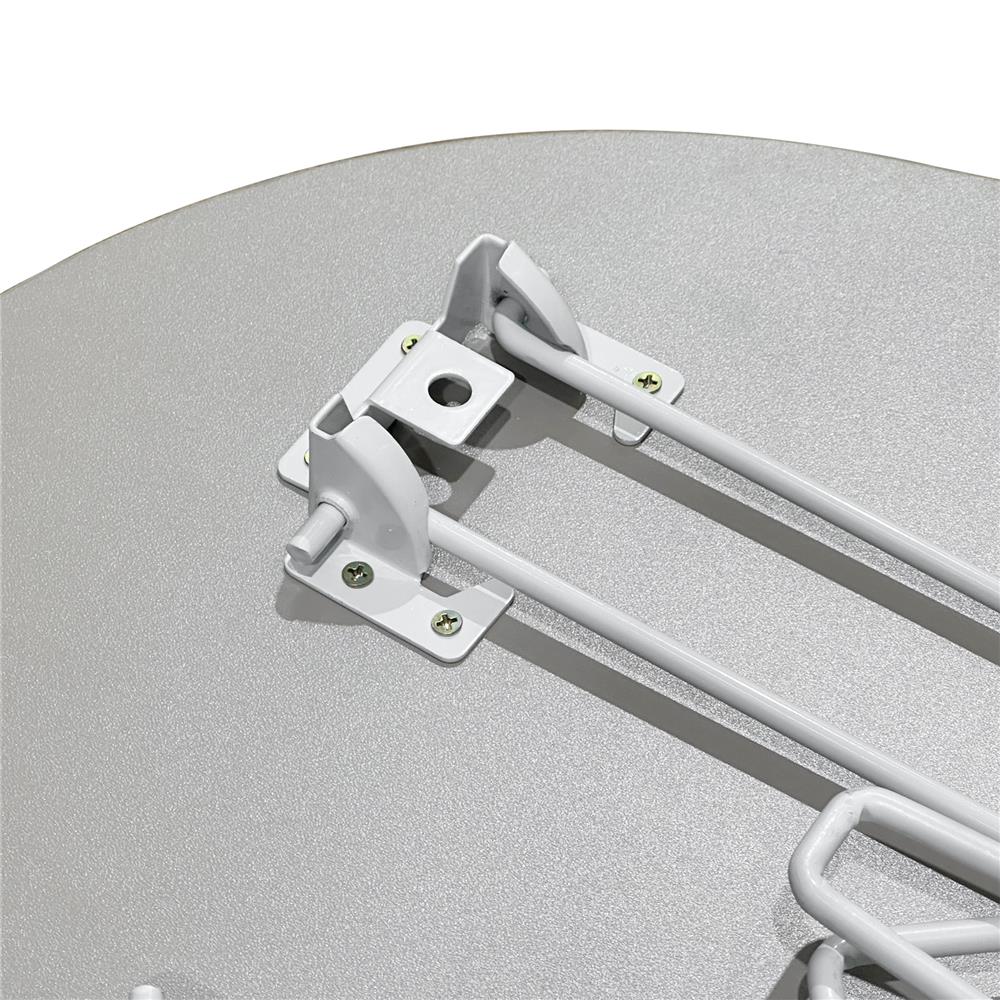 โต๊ะญี่ปุ่นทรงรี FURDINI PEANUT 75 ซม. สีเทาหิน