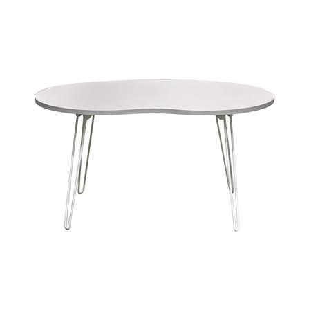 โต๊ะญี่ปุ่นทรงรี FURDINI PEANUT 80 ซม. สีเทาอ่อน_1