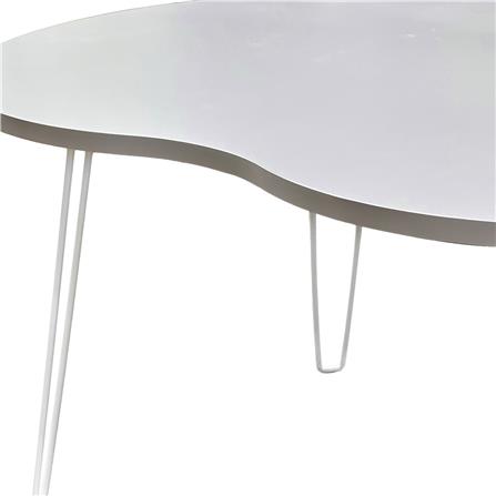 โต๊ะญี่ปุ่นทรงรี FURDINI PEANUT 80 ซม. สีเทาอ่อน_3