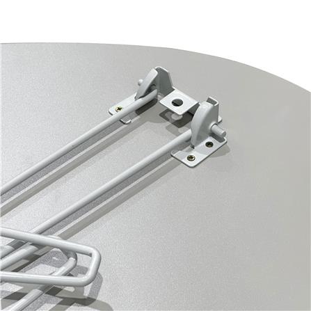 โต๊ะญี่ปุ่นทรงรี FURDINI PEANUT 80 ซม. สีเทาอ่อน_5