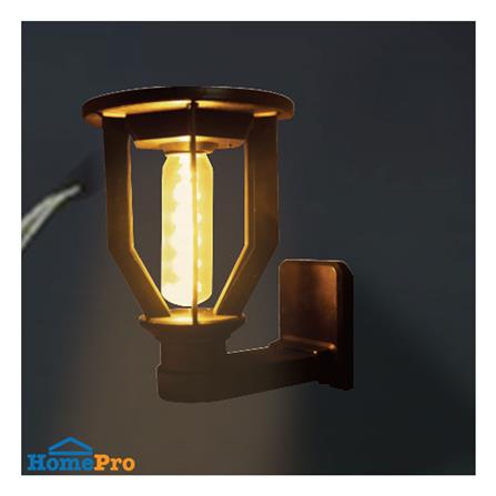 ไฟทางเดิน SOLAR SHINING S-GDN04B-SL 10 วัตต์ วอร์มไวท์ สีดำ_5