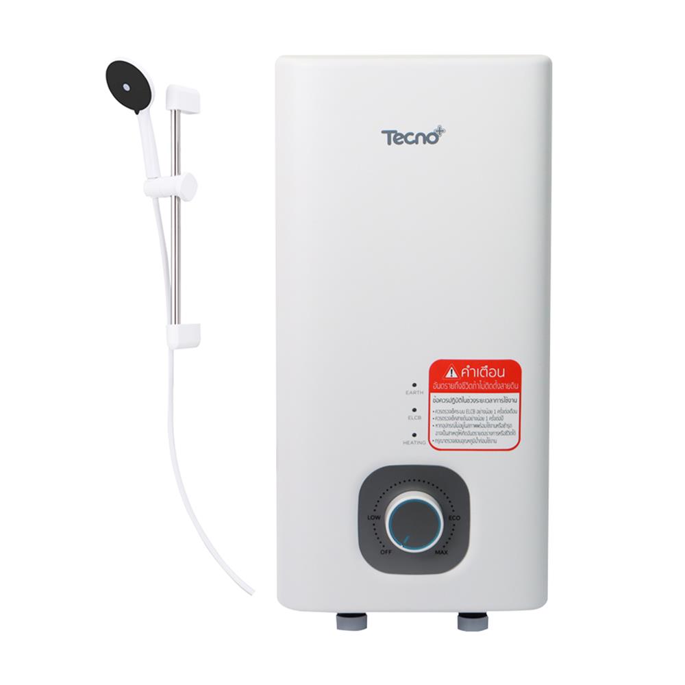 เครื่องทำน้ำอุ่น TECNOPLUS PURE 3800 วัตต์ สีขาว