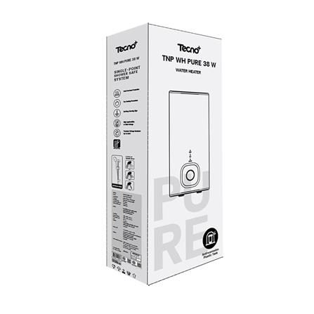 เครื่องทำน้ำอุ่น TECNOPLUS PURE 3800 วัตต์ สีขาว_3