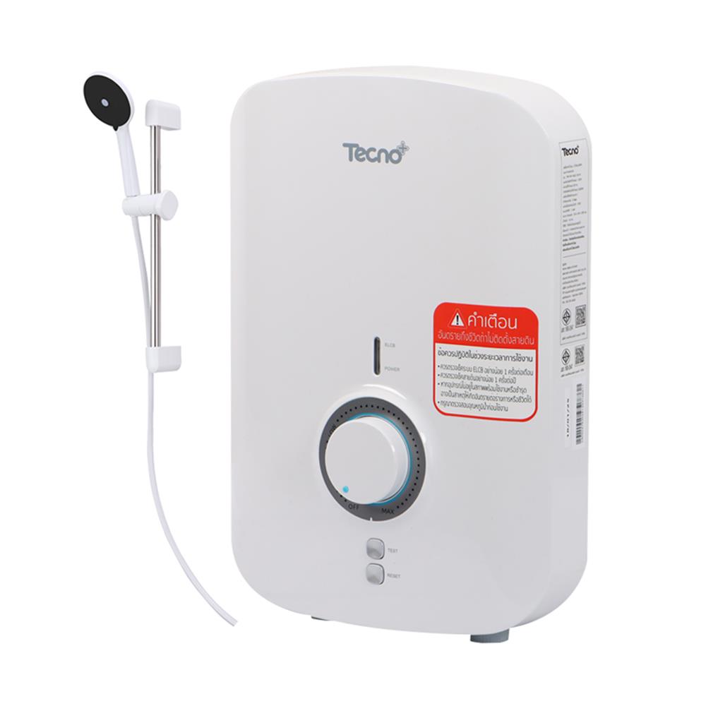 เครื่องทำน้ำอุ่น TECNOPLUS HALO 3800 วัตต์ สีขาว
