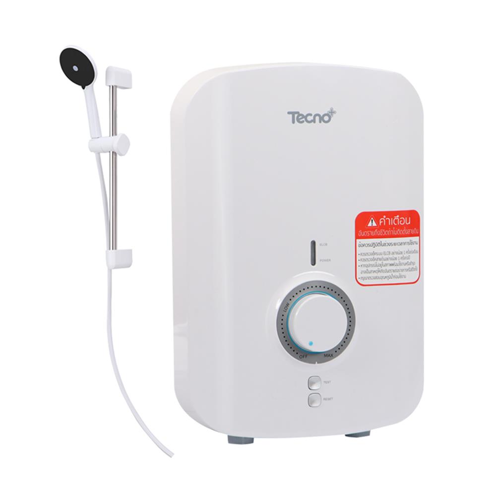 เครื่องทำน้ำอุ่น TECNOPLUS HALO 3800 วัตต์ สีขาว