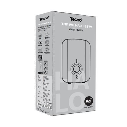 เครื่องทำน้ำอุ่น TECNOPLUS HALO 3800 วัตต์ สีขาว_3