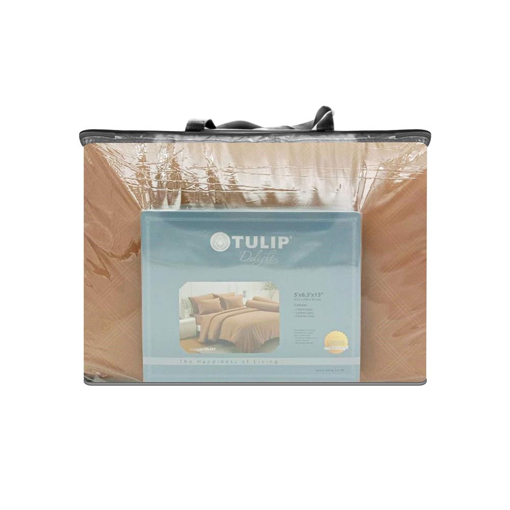 ชุดผ้าปูที่นอน 5 ฟุต (ชุด 6 ชิ้น) TULIP DELIGHT 60240-DL587