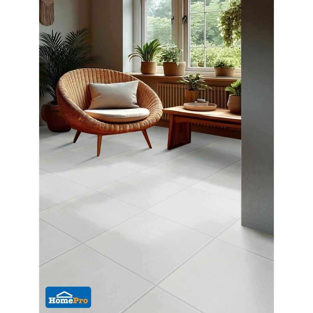 กระเบื้องพื้นพอร์ซเลน 60x60 ซม. DURAGRES พาร์ค ไลท์ เกรย์ โพลิช A 1.44 ตร.ม.